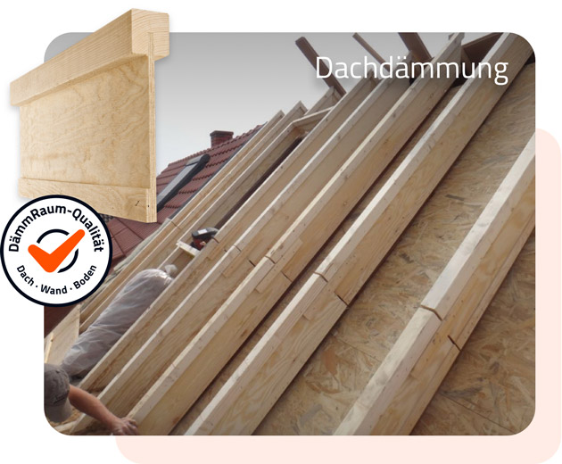 Universalexpander für Holzfaser Einblasdämmung am Dach | DämmRaum in Appenweier